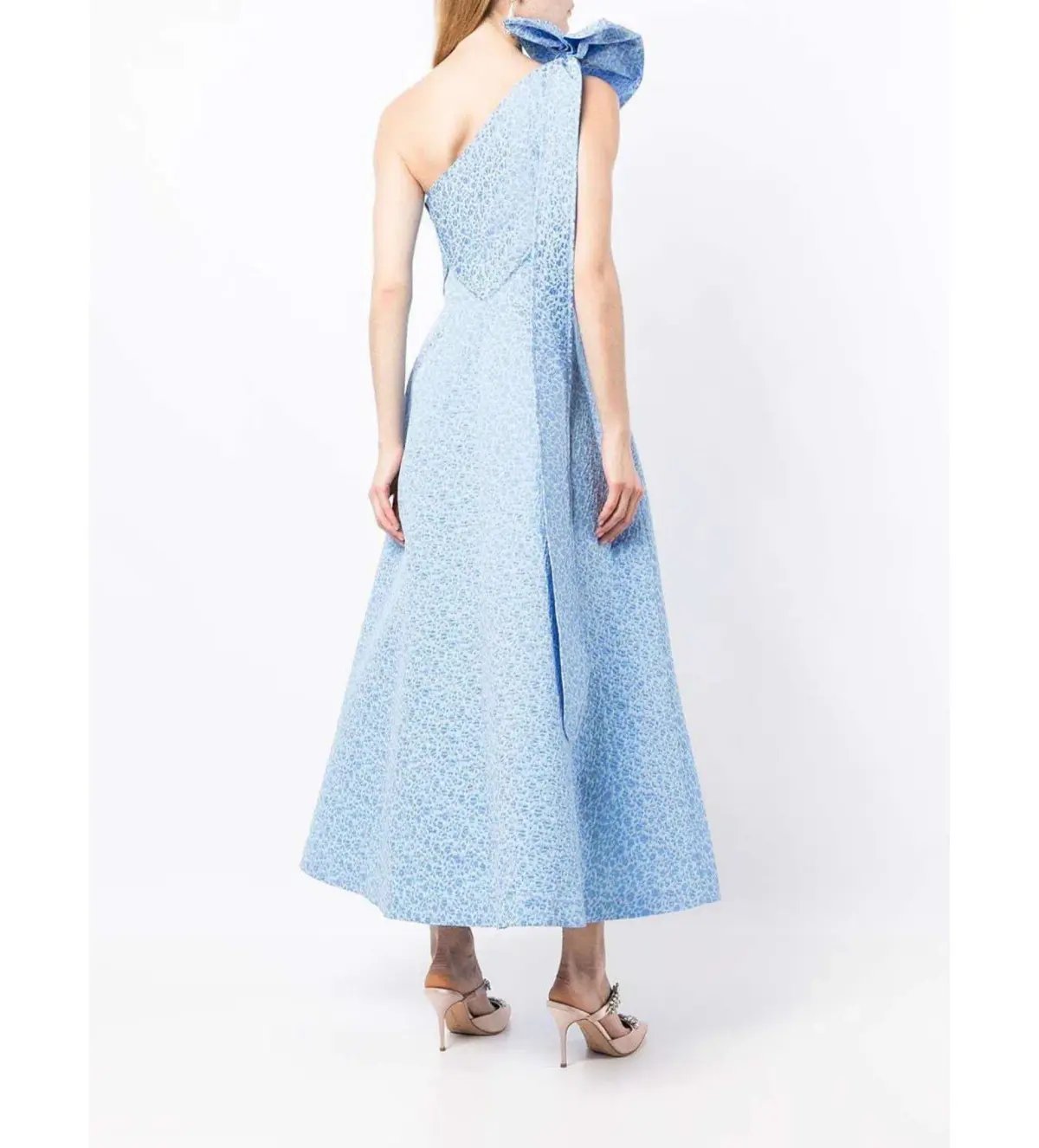 Rachel Gilbert Malea Emiliano Gown in Blue Size AU 12 photo 3