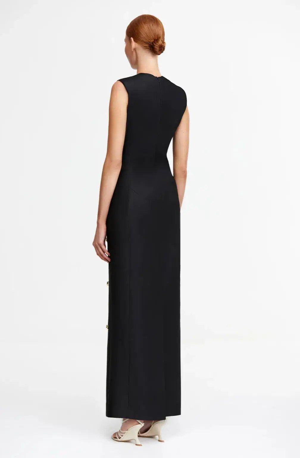 Acler Pattison Maxi Dress Black Size 10 photo 4