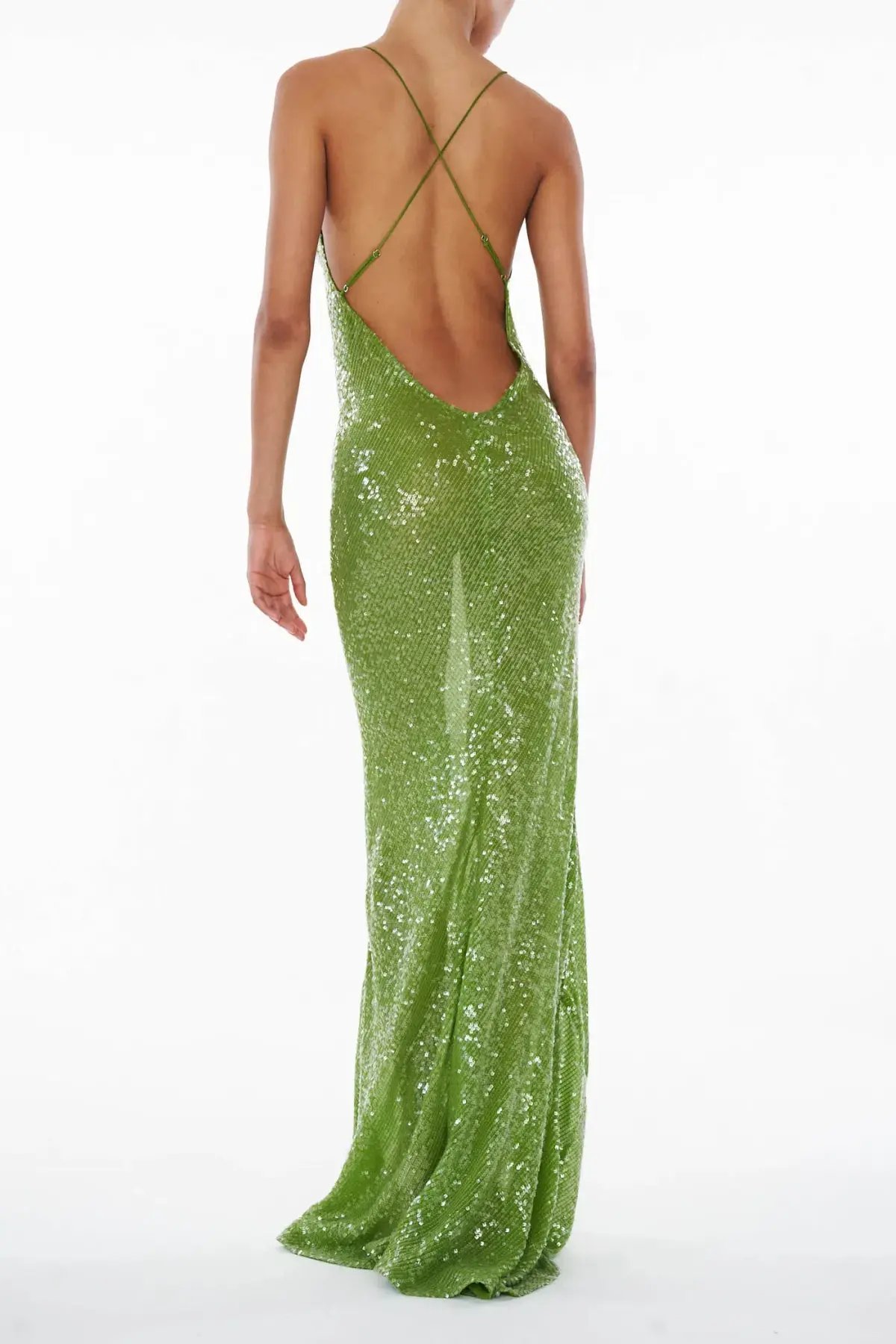 Rat & Boa Gaia Dress Green Size XS/Au 6 photo 2