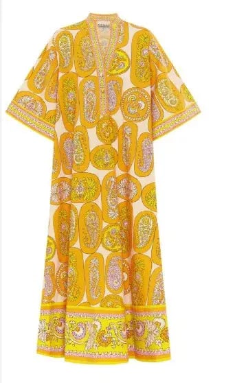 Alémais Diana Midi Yellow Size AU 14 photo 4