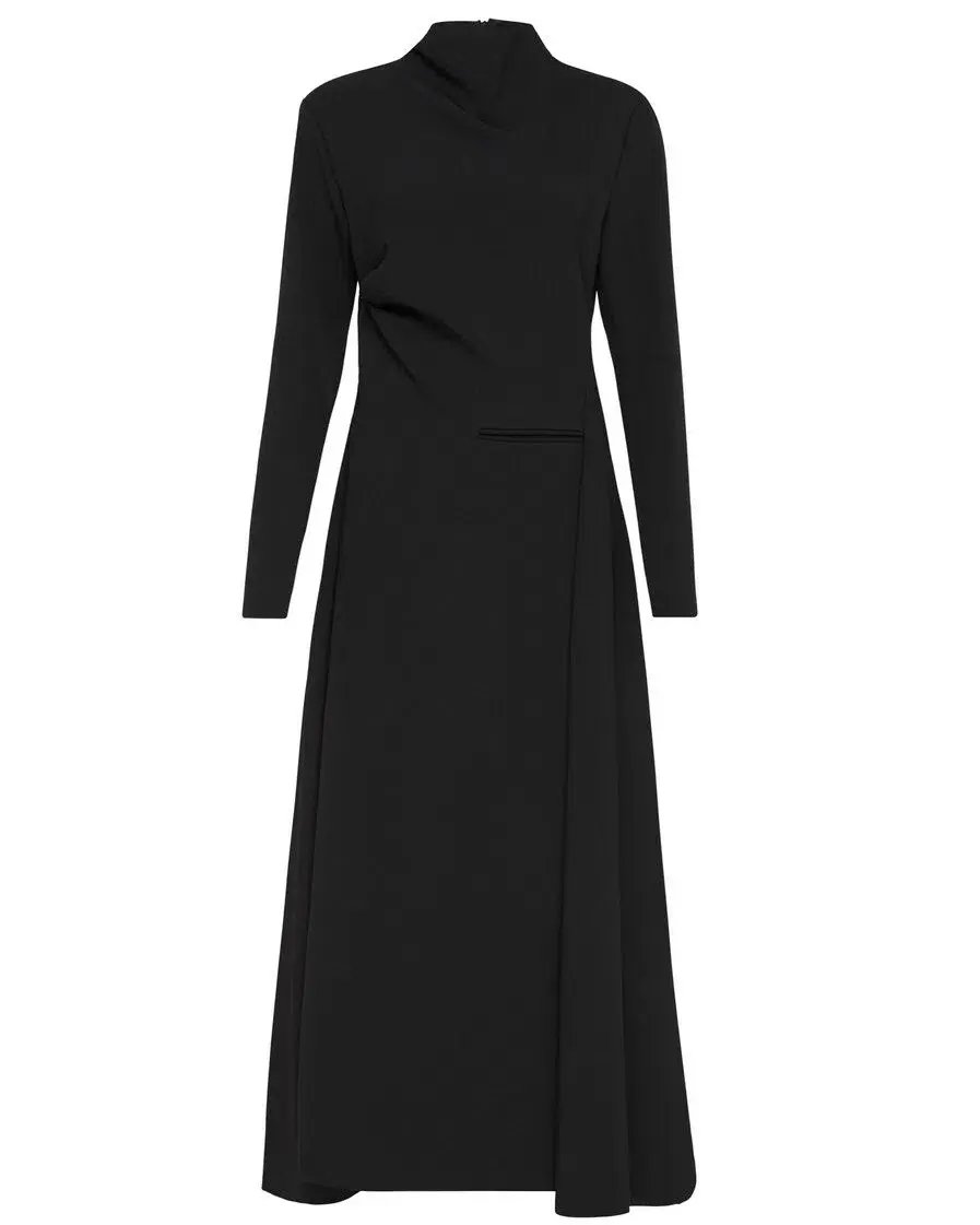 Camilla and Marc Otava Midi Dress Black Size 12 photo 3