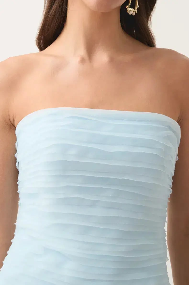 Aje Soundscape Maxi Dress Sea Breeze Size 6 photo 7