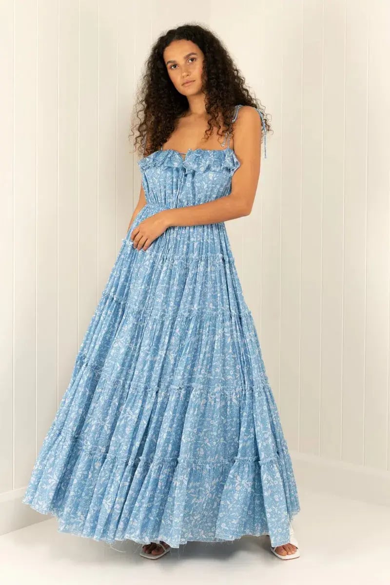 Palm Noosa With Love From Dress Blue Size 6 photo 3