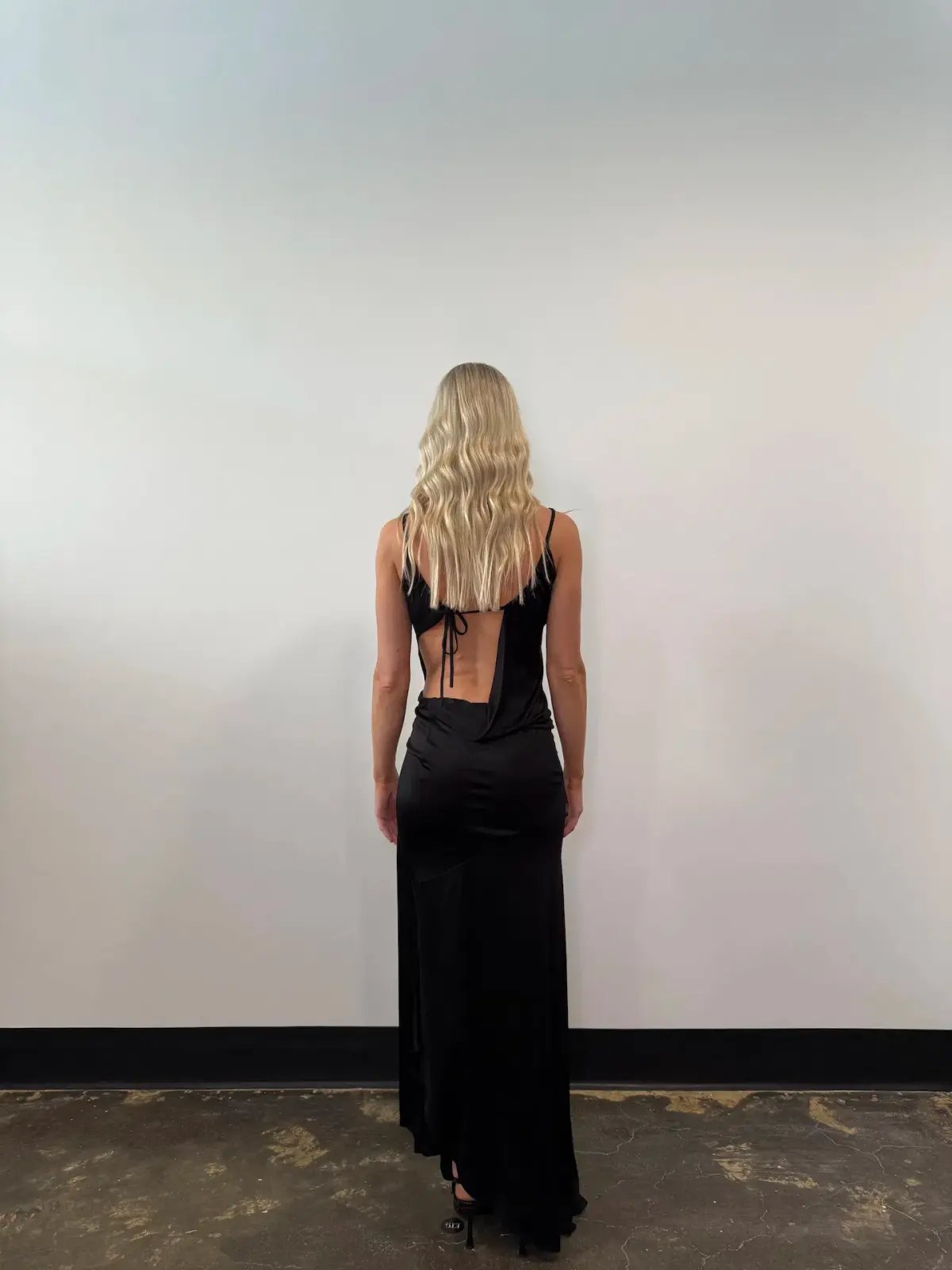 Rat & Boa Portia Maxi Dress Black Size 8 photo 3