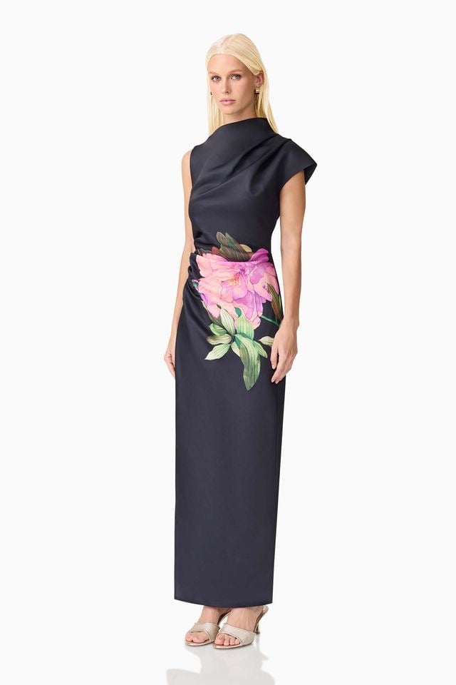 Elliatt Azelie Gown - Black photo 3