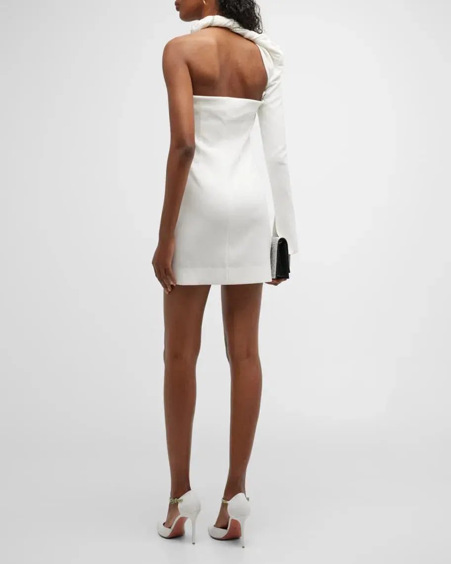 Rachel Gilbert Claudio Mini Dress White Size 3 / AU 12 photo 2