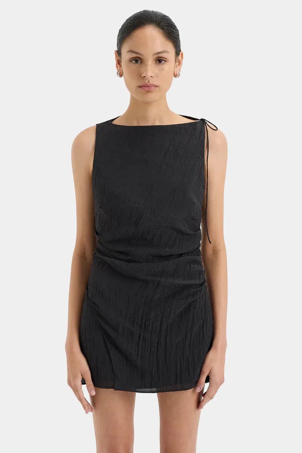 Sir The Label Ligera Mini Dress Black Size 8 photo 4