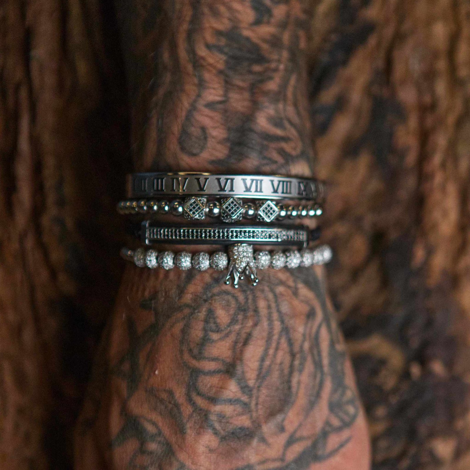 F With The King Bracelet - Silver photo 9