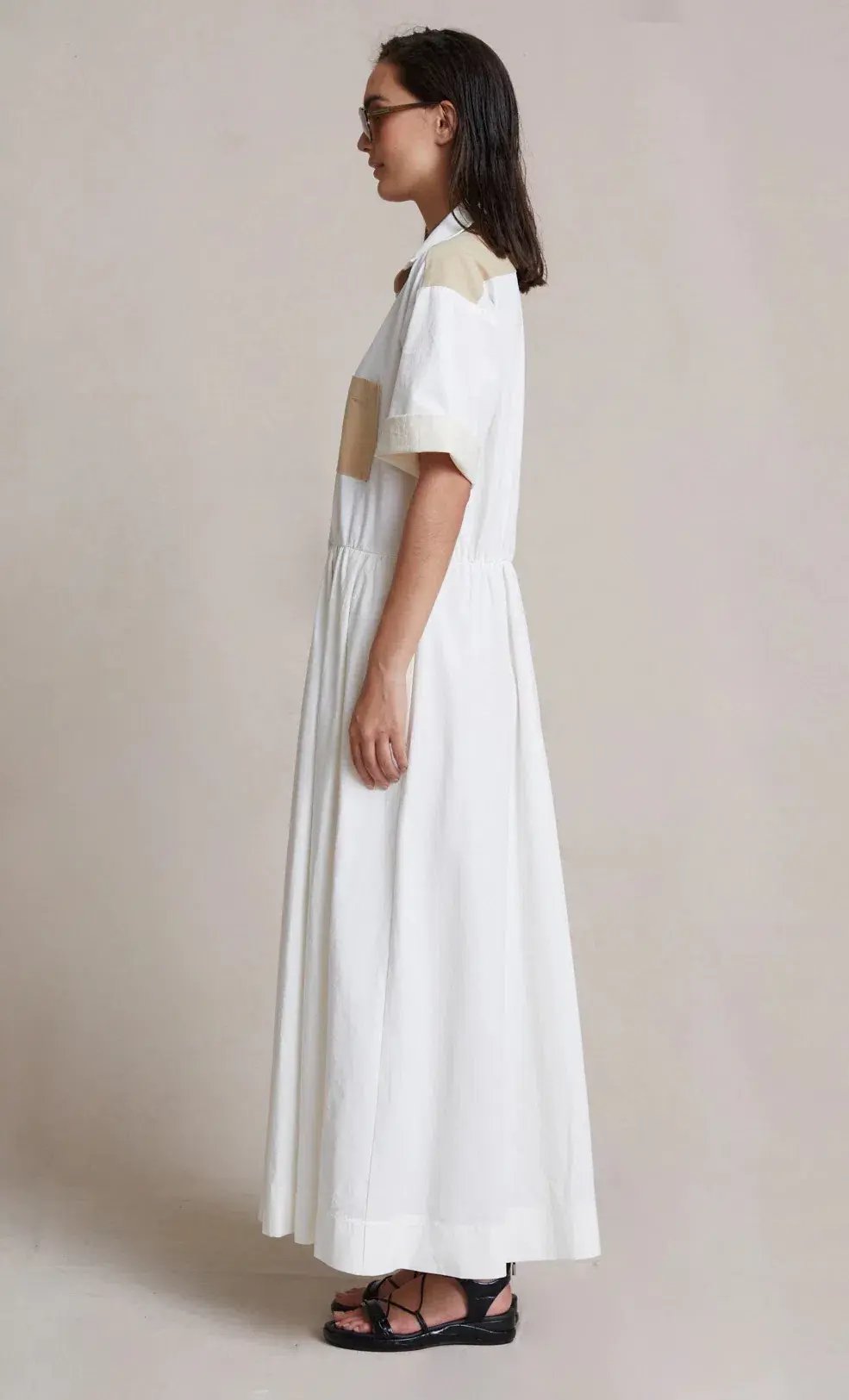 Bec & Bridge Sedona Shirt Dress White Size 10 photo 2