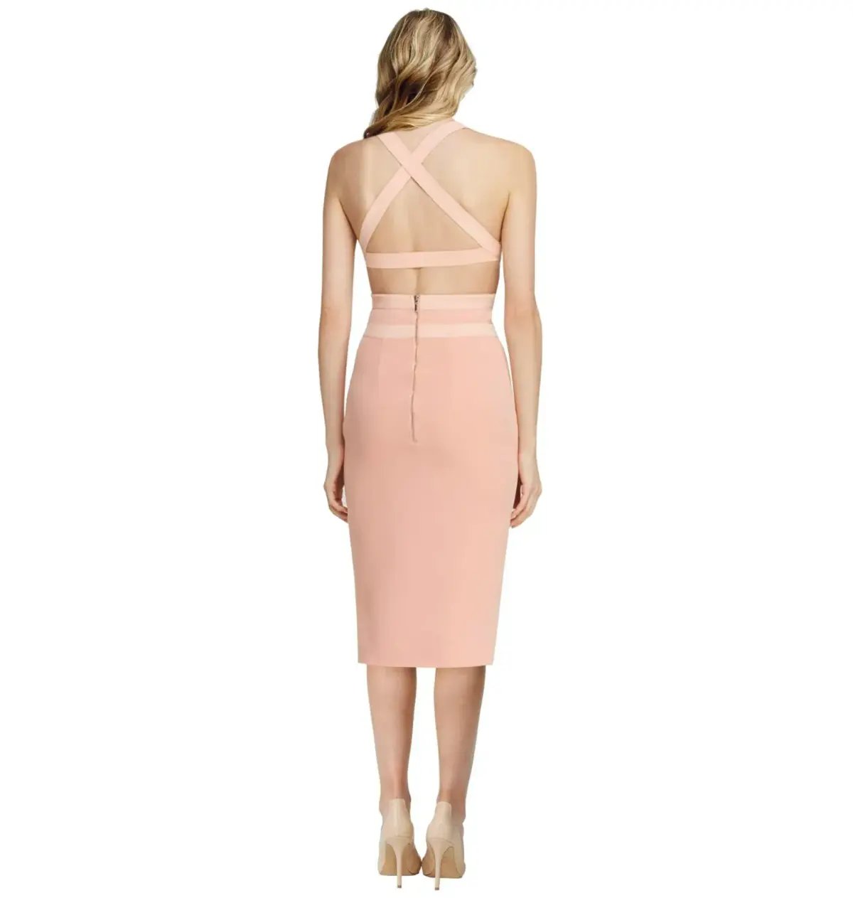 Bec & Bridge Pandora Dress Pink Size AU 8 photo 3