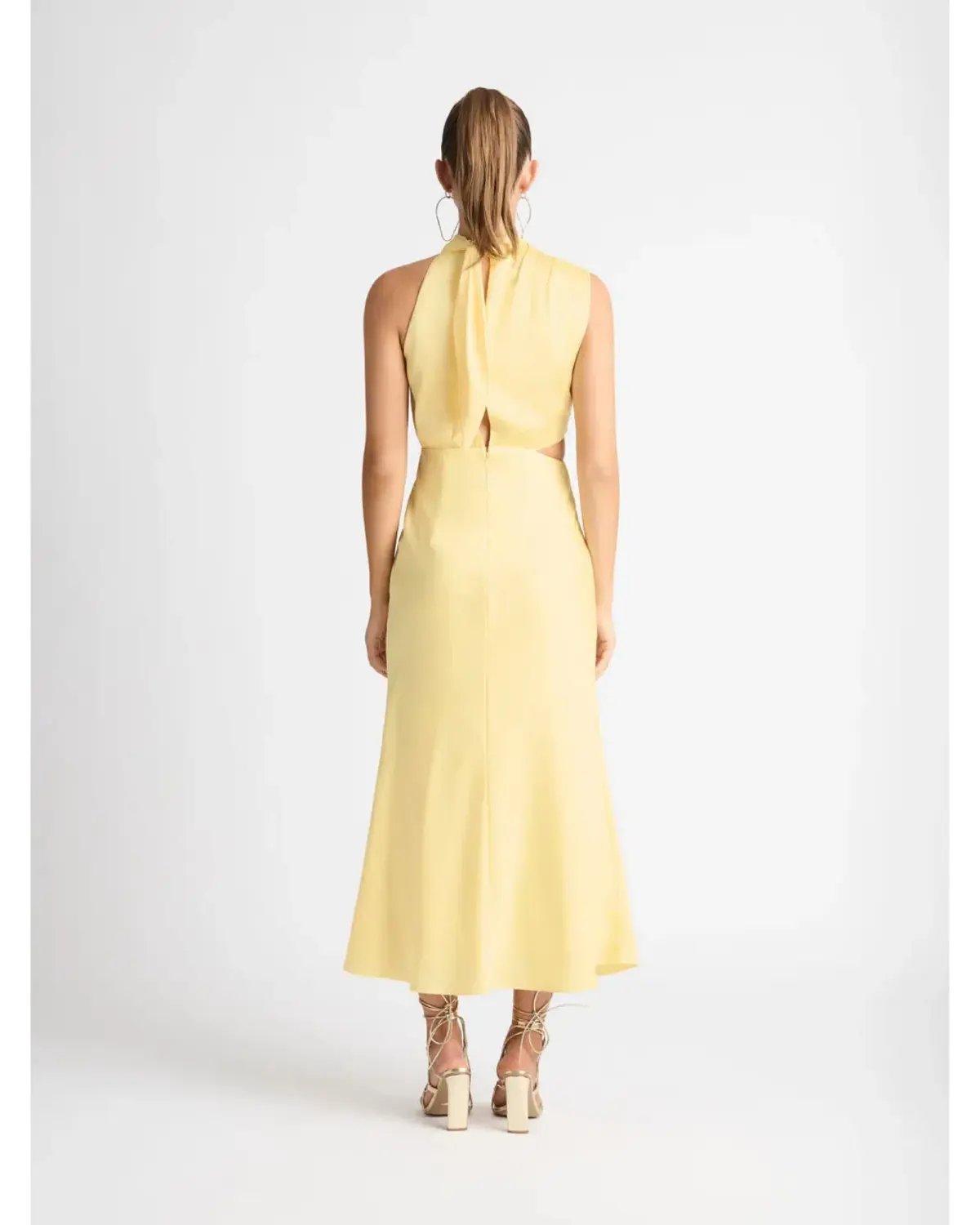 Sheike Allure Dress Butter Yellow Size AU 8 photo 2