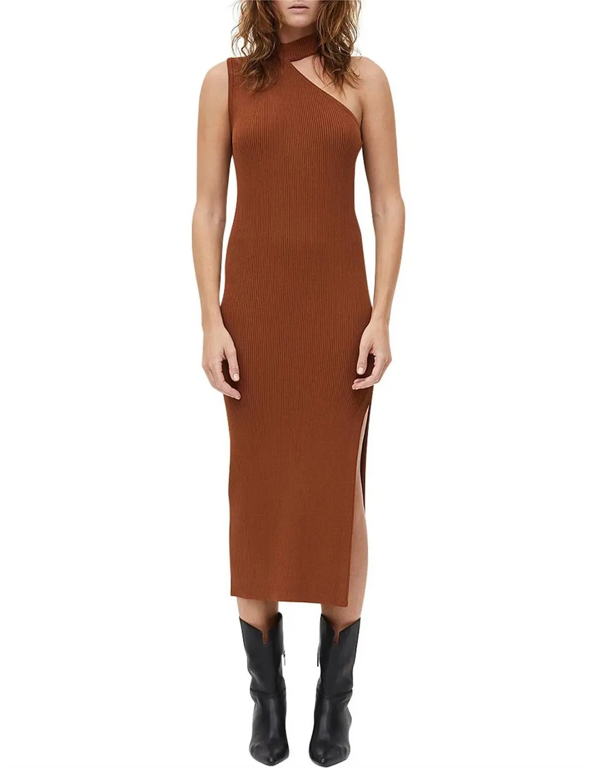 Manning Cartell Pop Sensation Dress Brown Size 8 photo 2