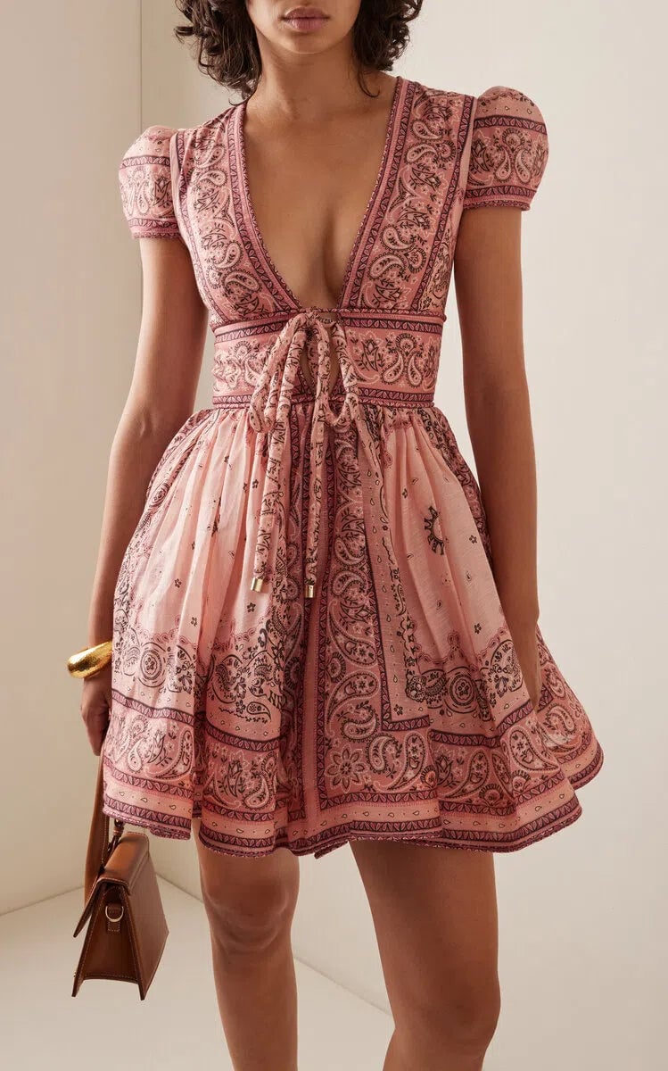 Zimmermann Matchmaker Structured Mini Dress photo 4