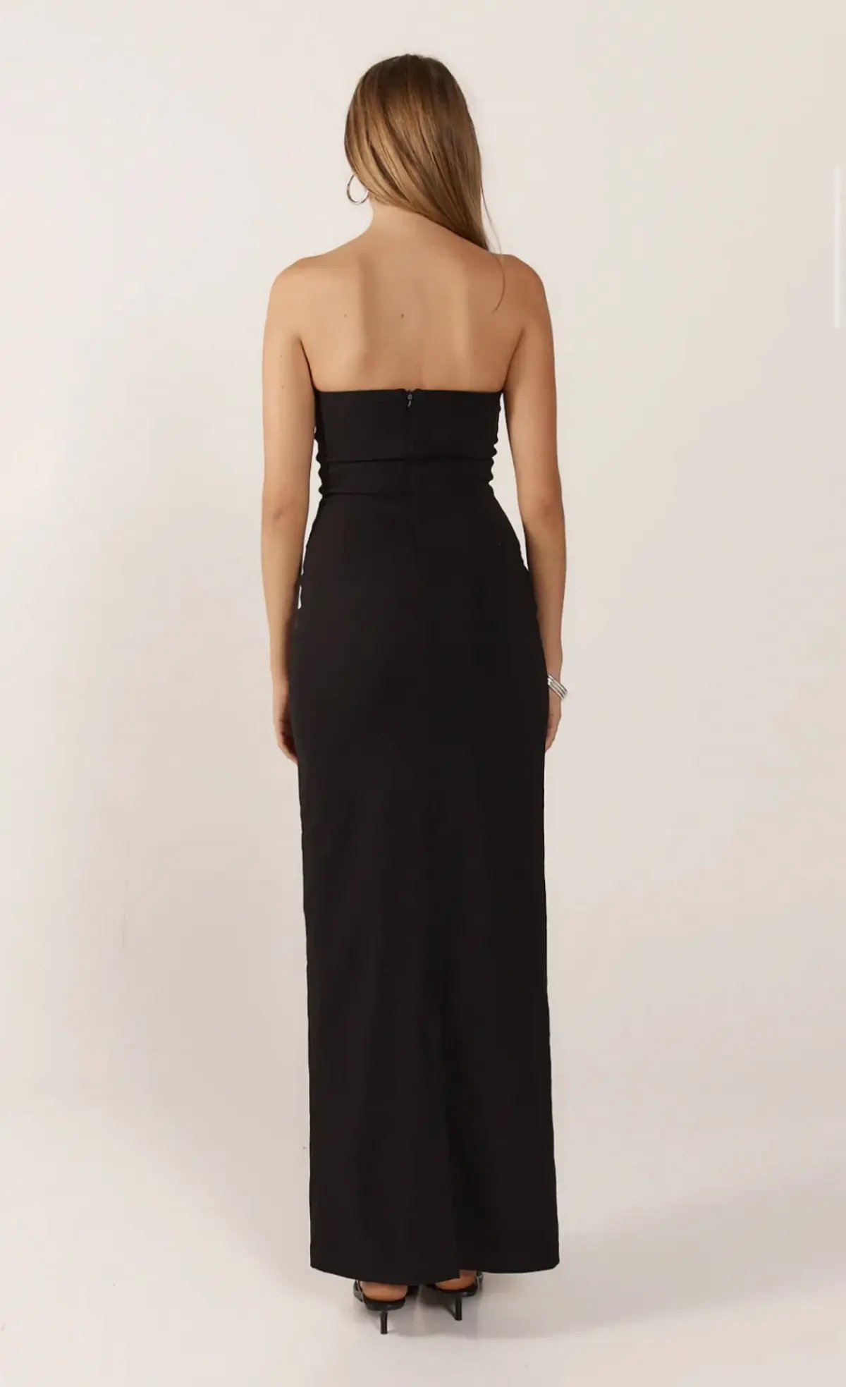 Ance Gria Margot Maxi Dress Black Size 8 photo 3