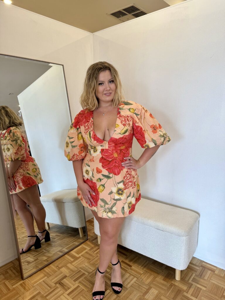 By Nicola Gathered Neckline Mini Dress photo 3