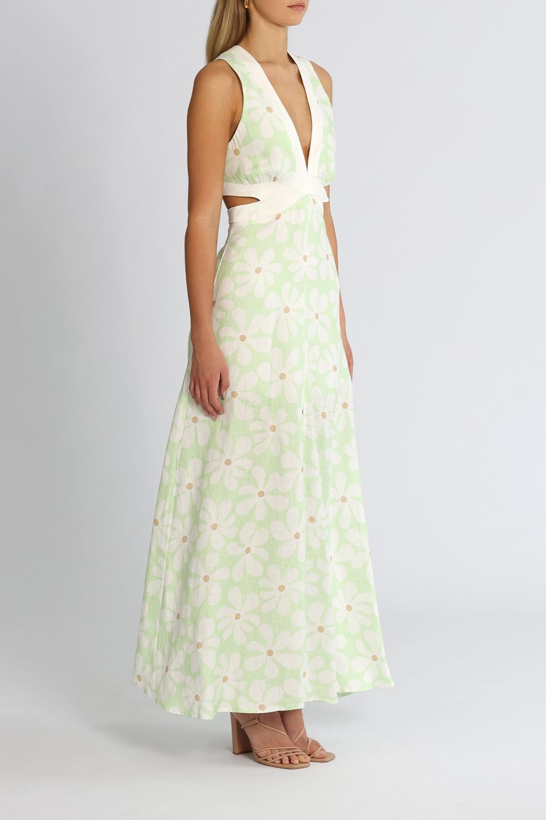Fleur Tie Back Midi Dress photo 2