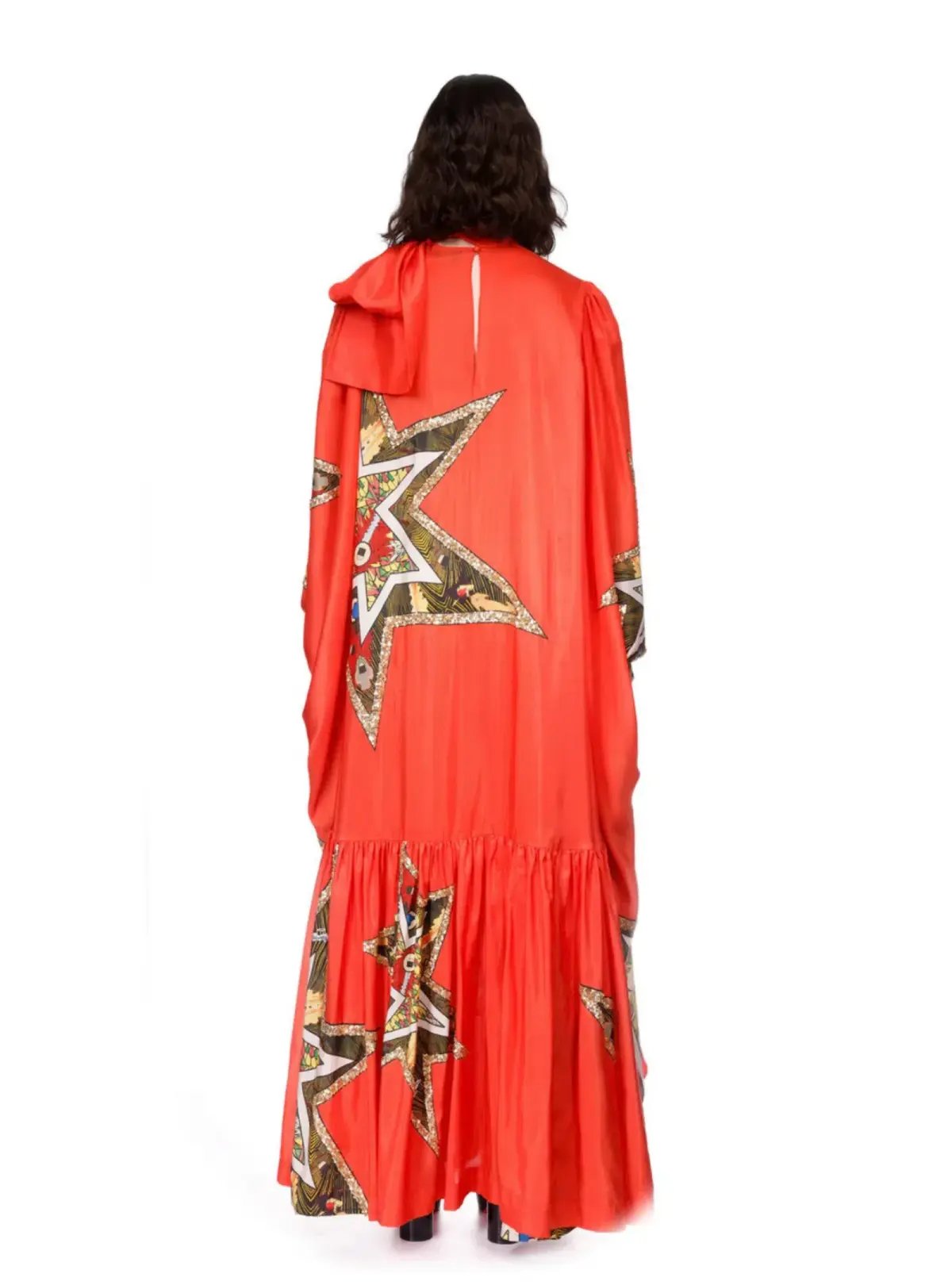 Alemais Ziggy Gown Orange Size AU 10 photo 3