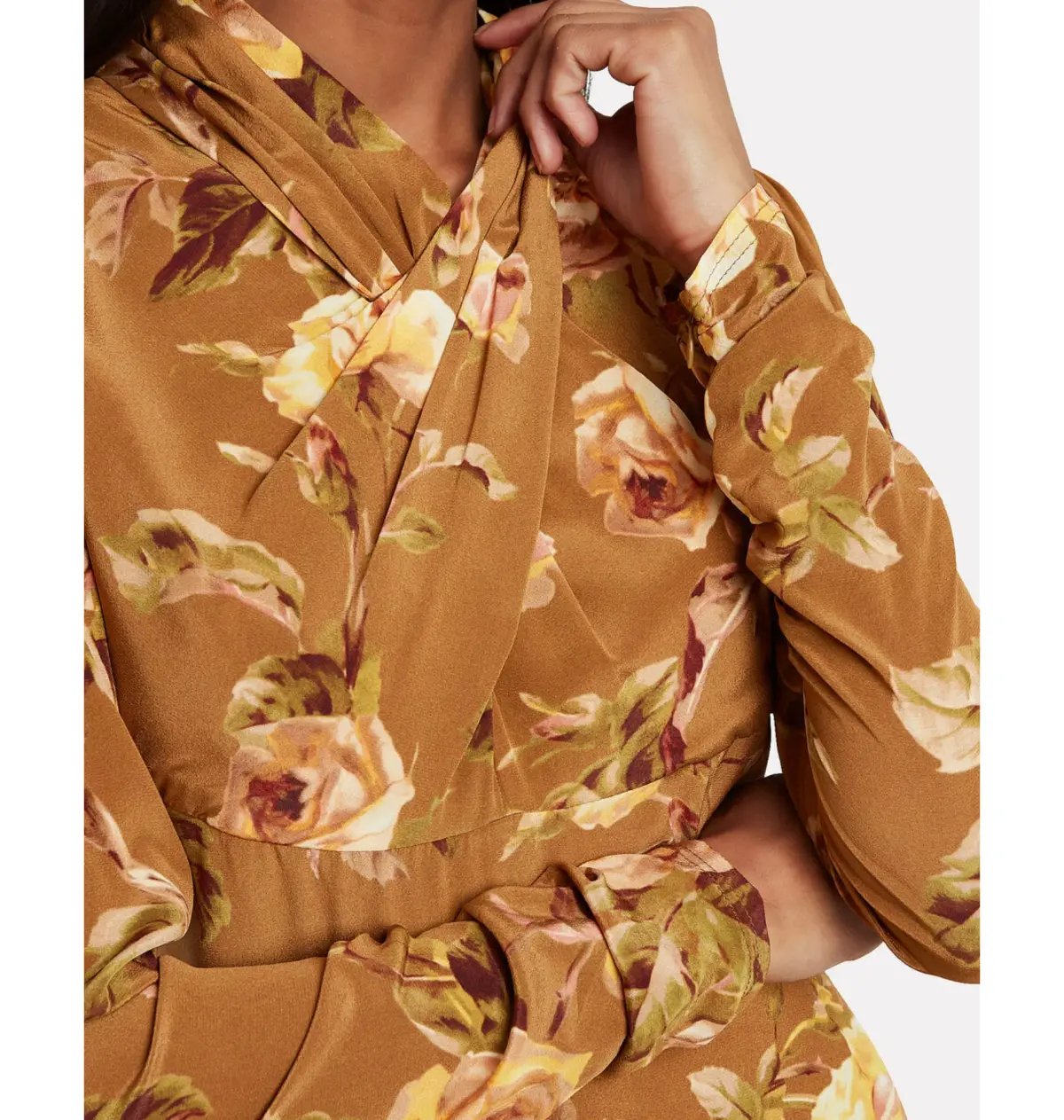 Zimmermann Resistance Silk Twist Mini Dress Floral Size 0 / AU 8 photo 4