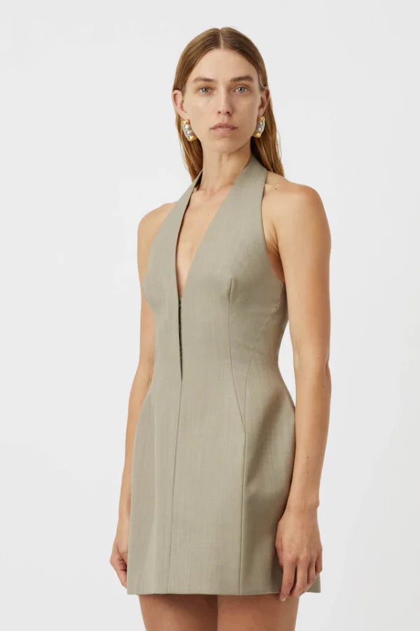 CAMILLA & MARC POMPIDOU DRESS - OLIVE MARLE photo 3