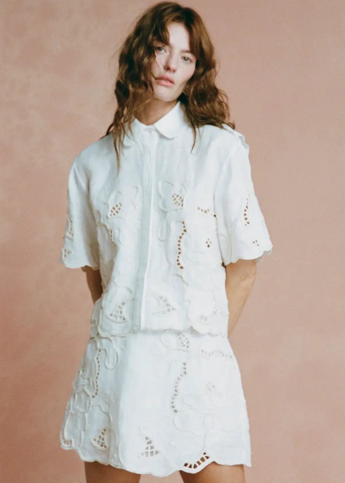 Lovaan Milicent Top White Size 14 photo 5