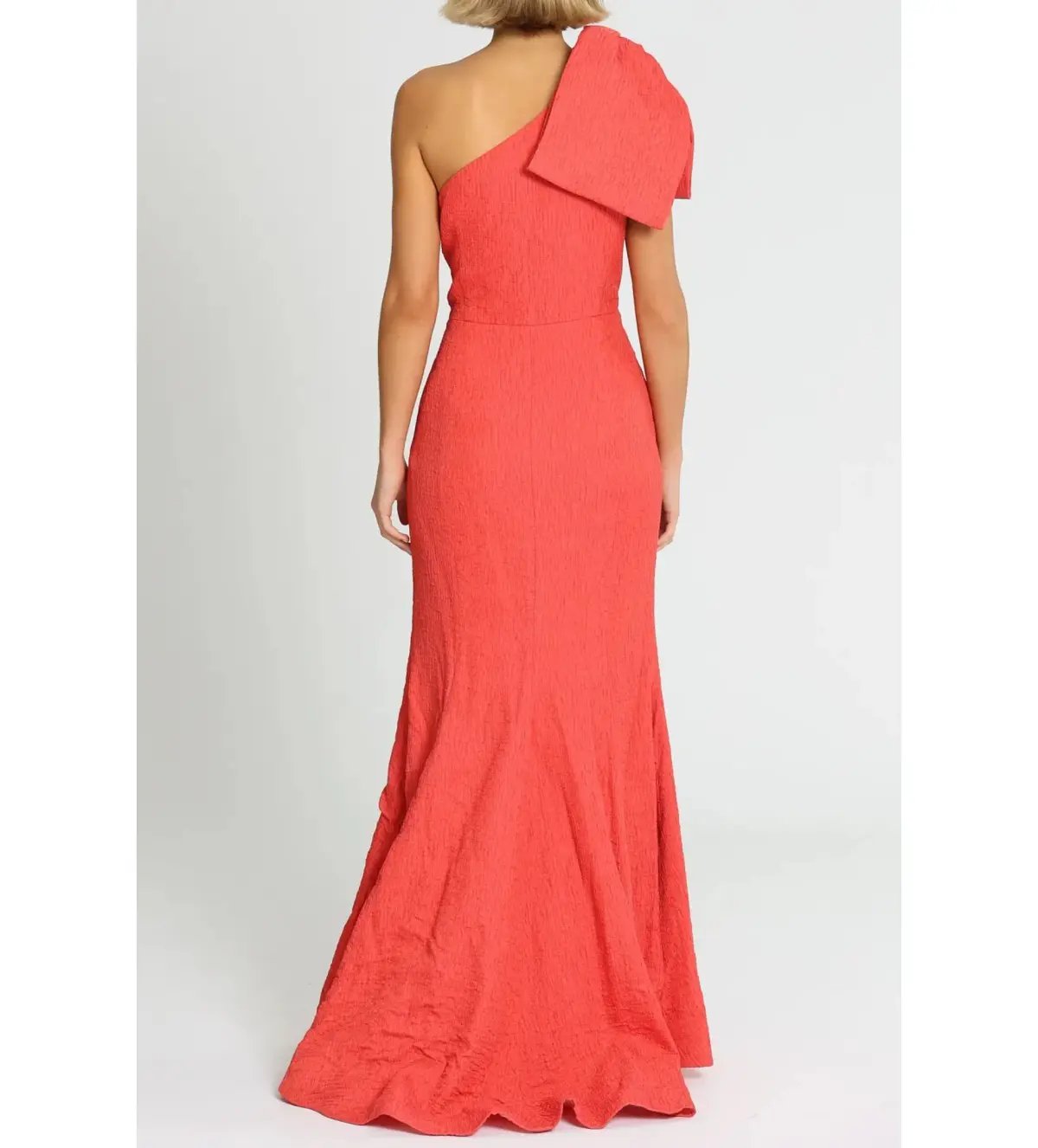 Rebecca Vallance Francesca Gown Coral Size 14 photo 2