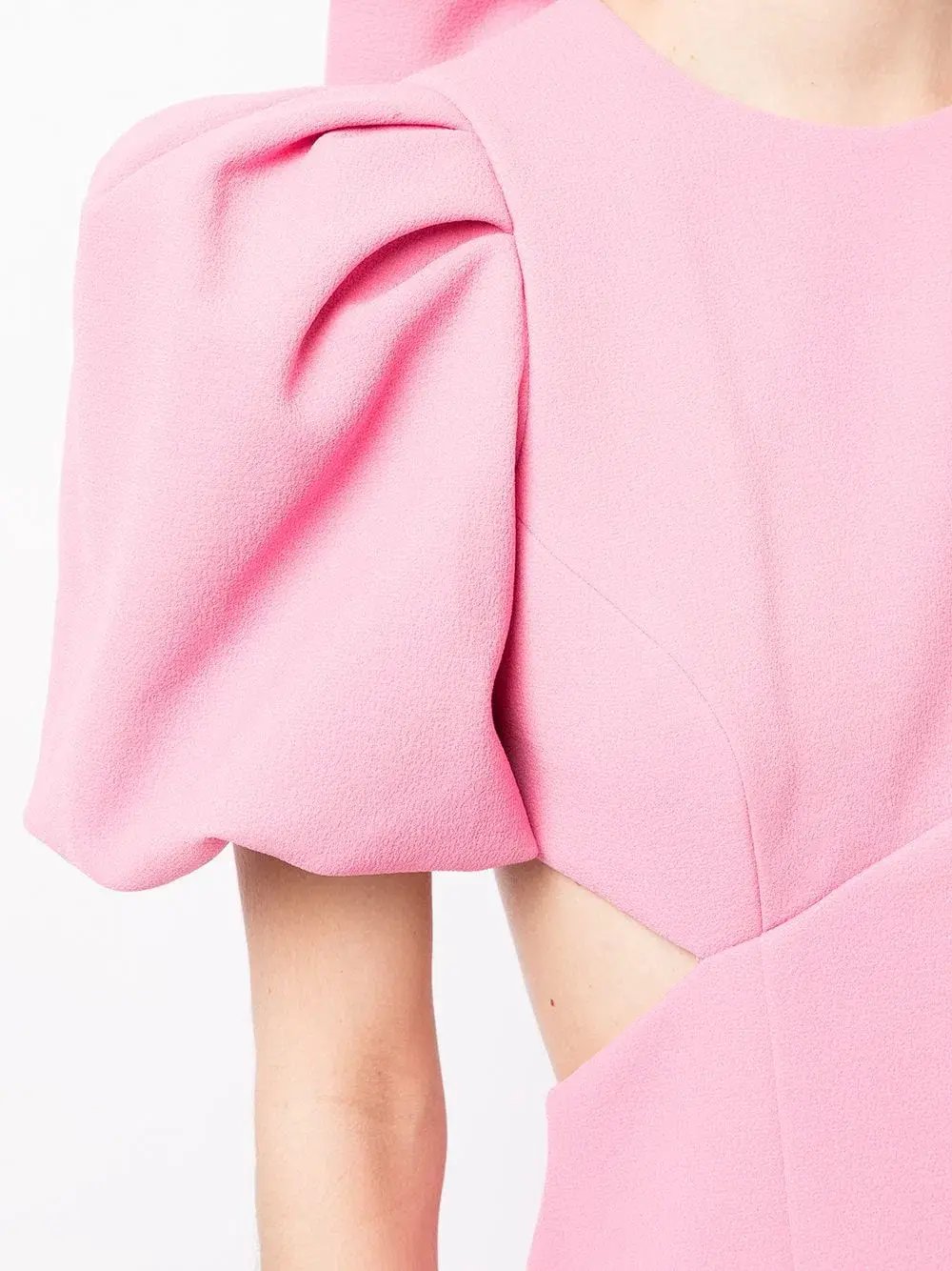 Rebecca Vallance Ally Cut out Midi Dress Pink Size 10 photo 2