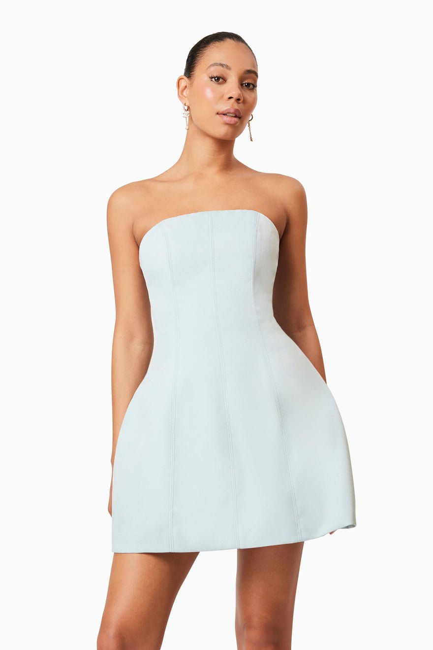 Elliatt Geranium Party Dress - Seafoam photo 2