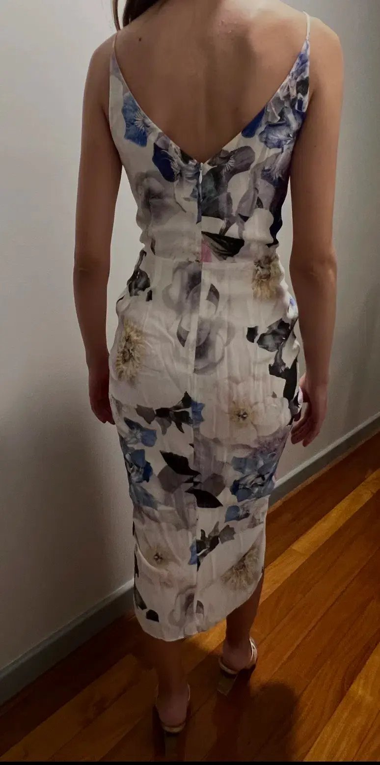Rodeo Show Midi Dress Floral Size 6 photo 2