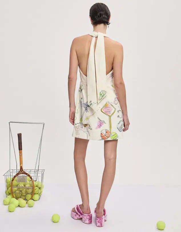 Alemais Court Mini Dress Size 8 photo 3