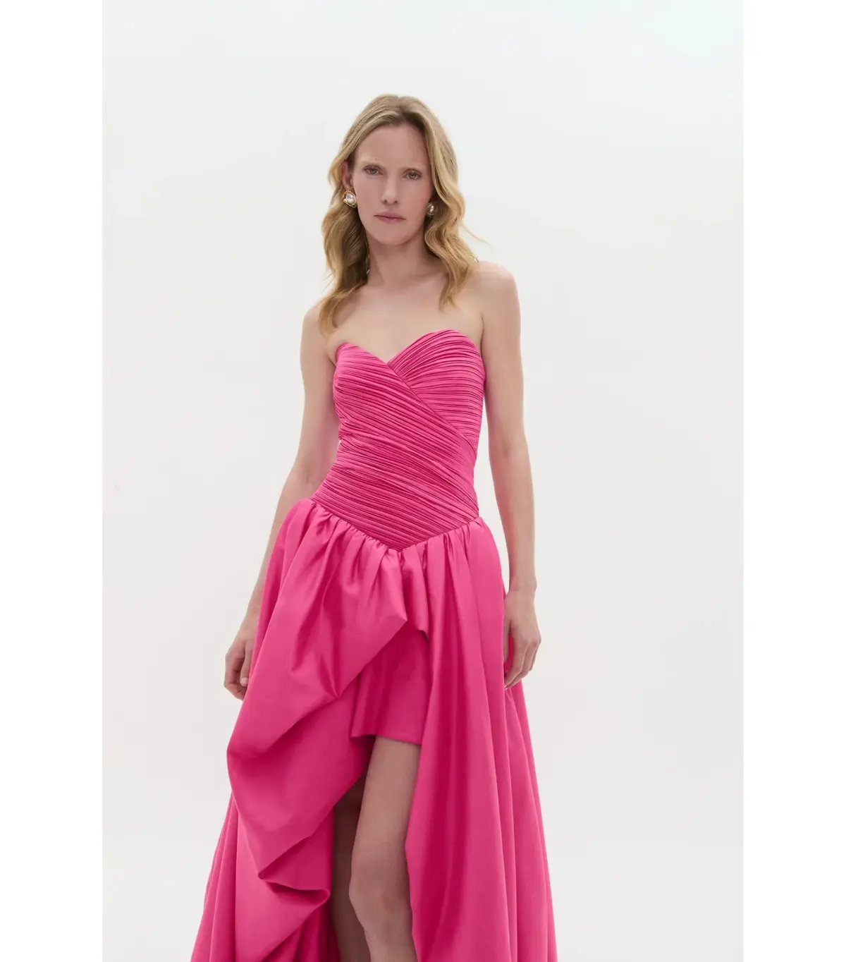 Aje Estelle Maxi Gown Cerise Pink Size AU 6 photo 3
