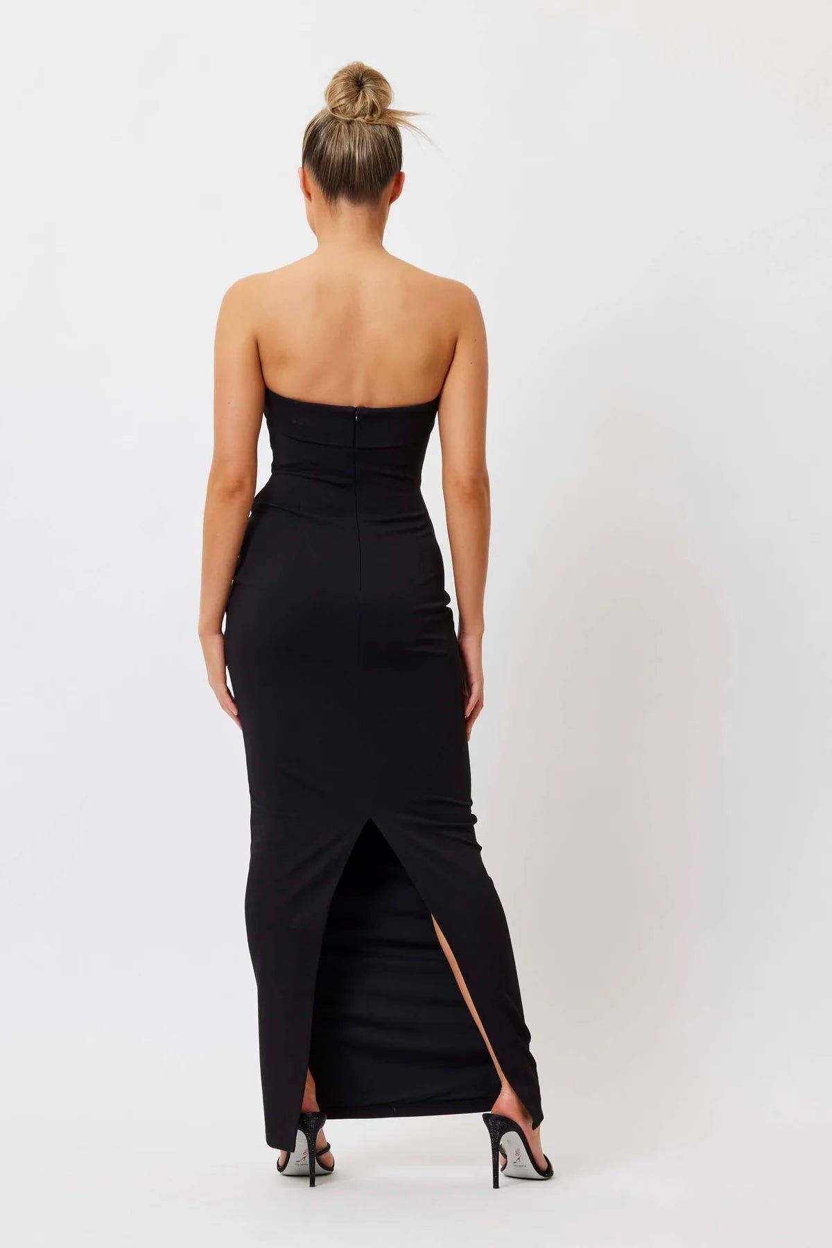 BIANCA & BRIDGETT ADRIANA DRESS - BLACK photo 3