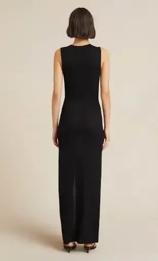 Bec & Bridge Janet Knit Maxi Dress Black Size 6 photo 2