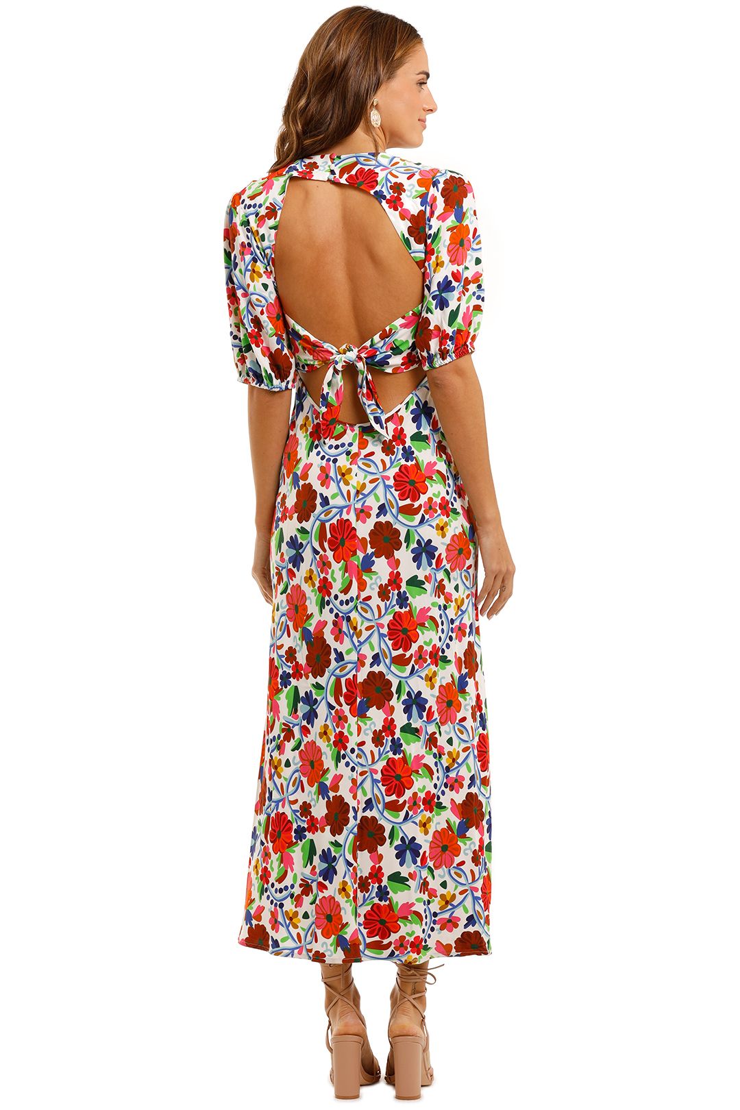 Steph Crepe Midi Dress photo 3