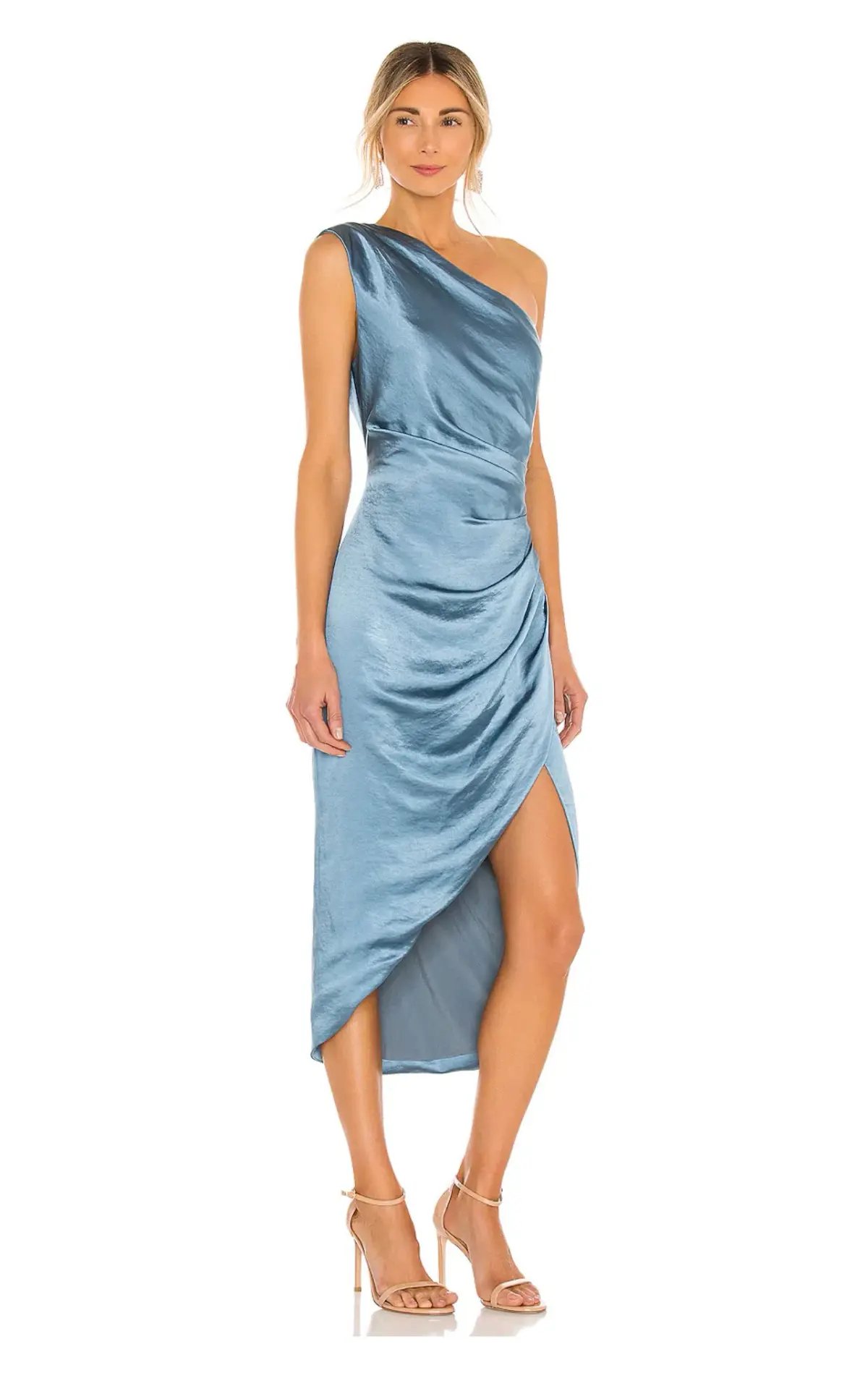 Elliatt Cassini Dress Blue Size L photo 2