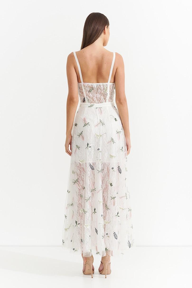 Asilio Botanical Crush Bra Dress White Size 12 photo 2
