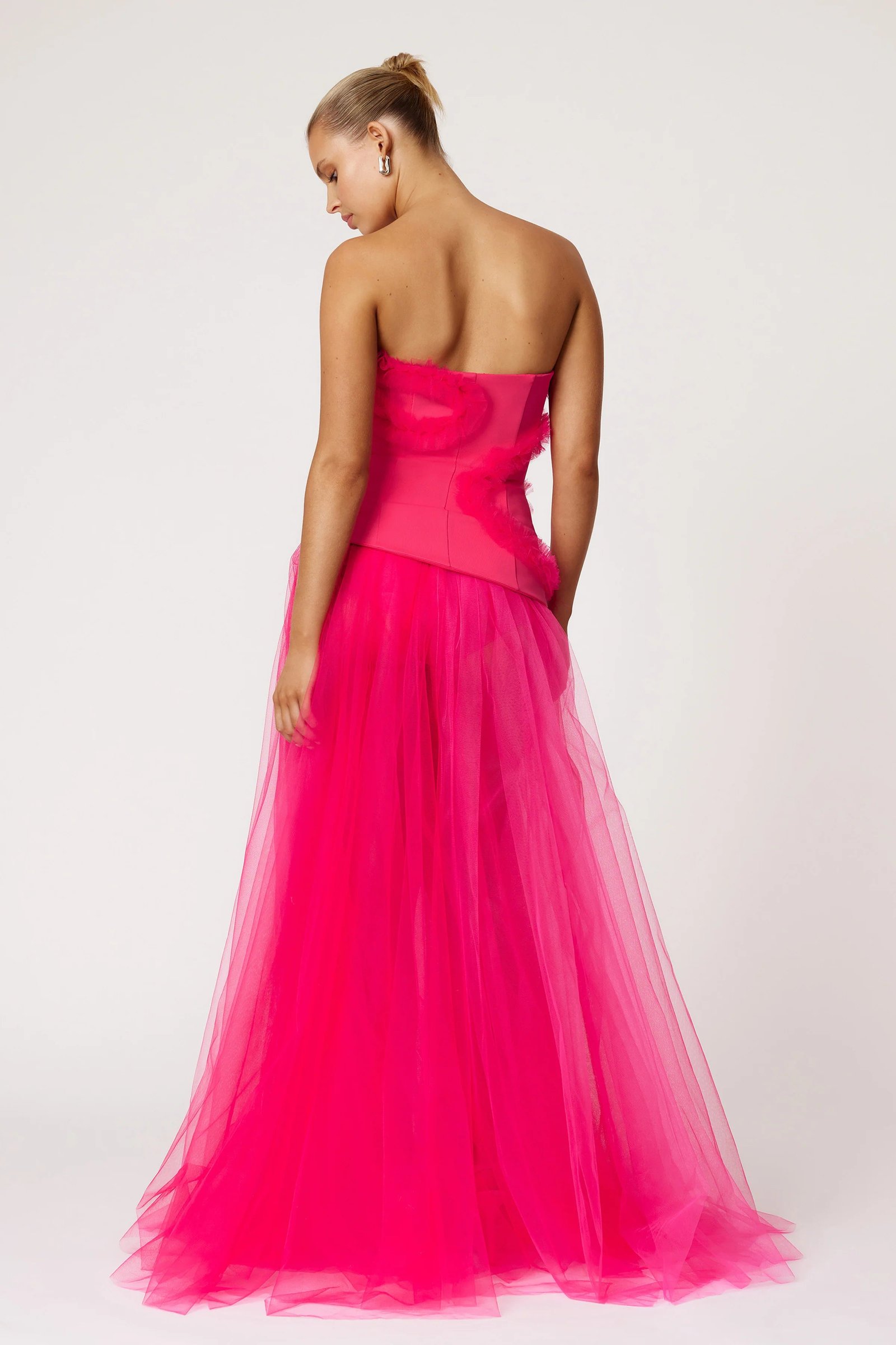 LEXI EMILIE DRESS - RASPBERRY photo 5