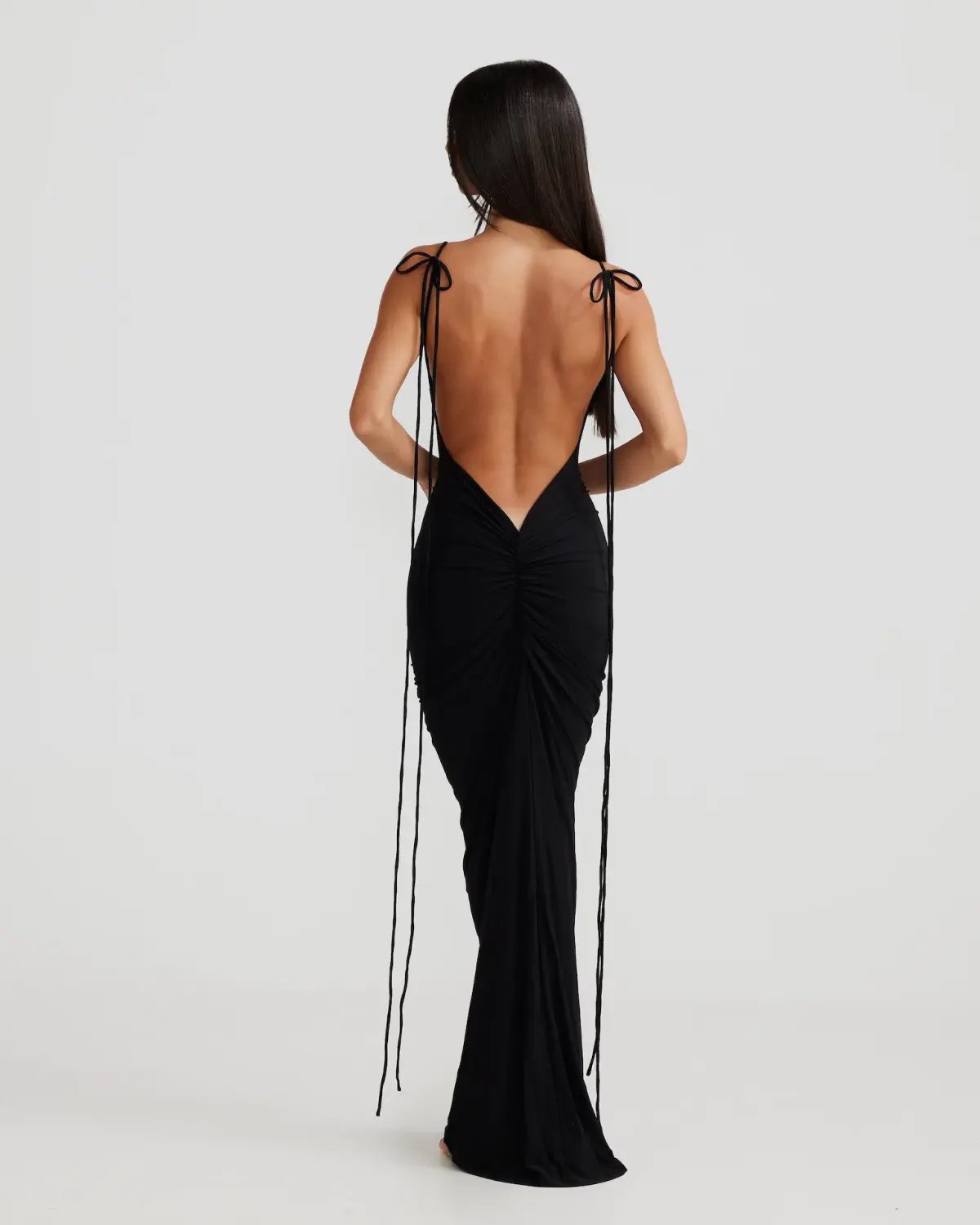 Melani The Label Gia Gown Black Size 6 photo 3