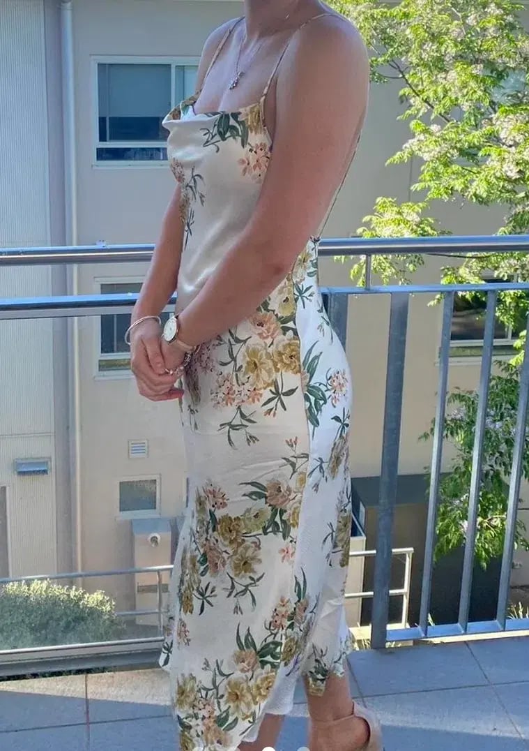 Bec & Bridge Louella Sleeveless Midi Dress Floral Size 10 photo 2