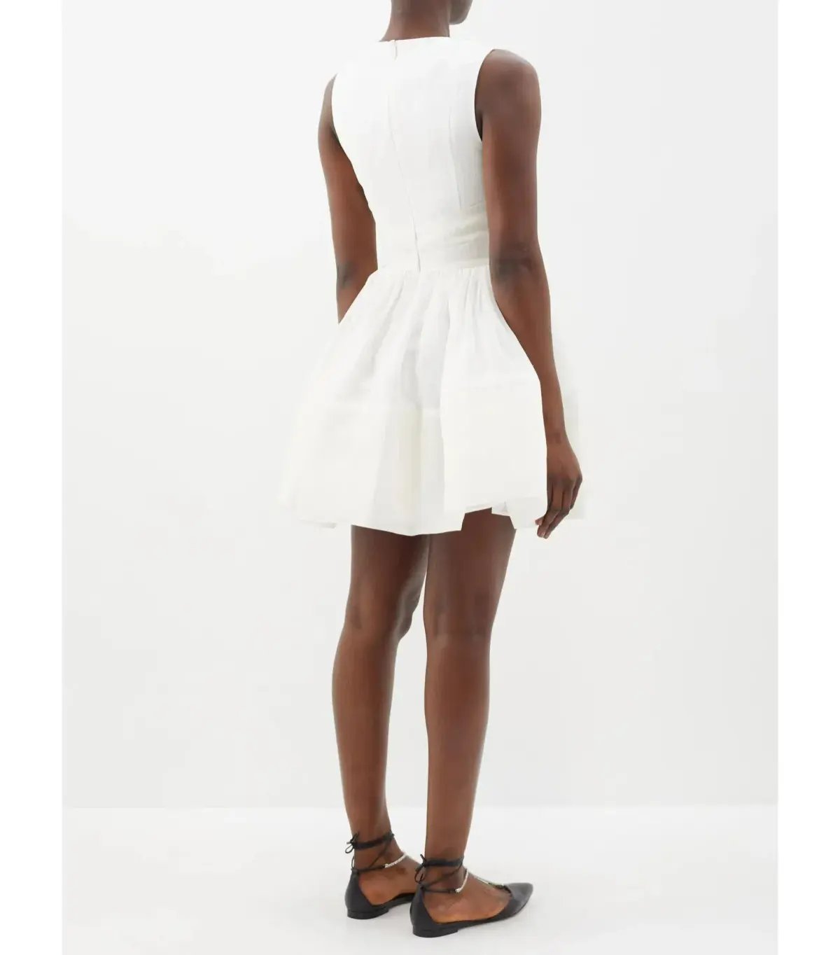 Manning Cartell Reverie Lace Sleeve Dress White Size 10 photo 24