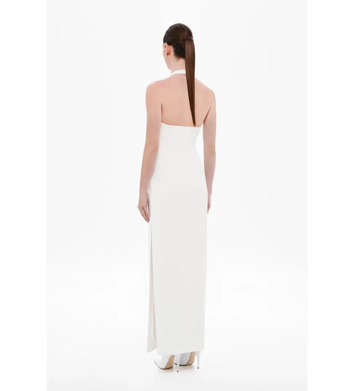 MISHA Alusia Maxi Dress Ivory Size 8/S photo 3