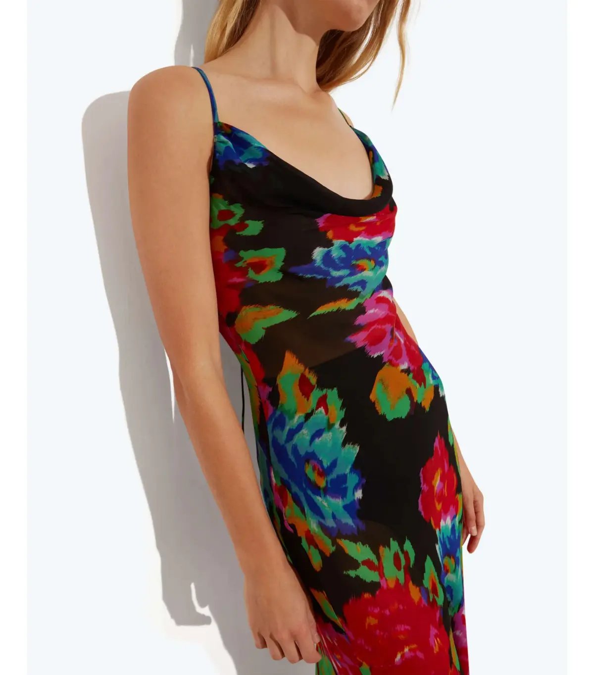 Rat & Boa Casablanca Dress Floral Size 10 photo 3