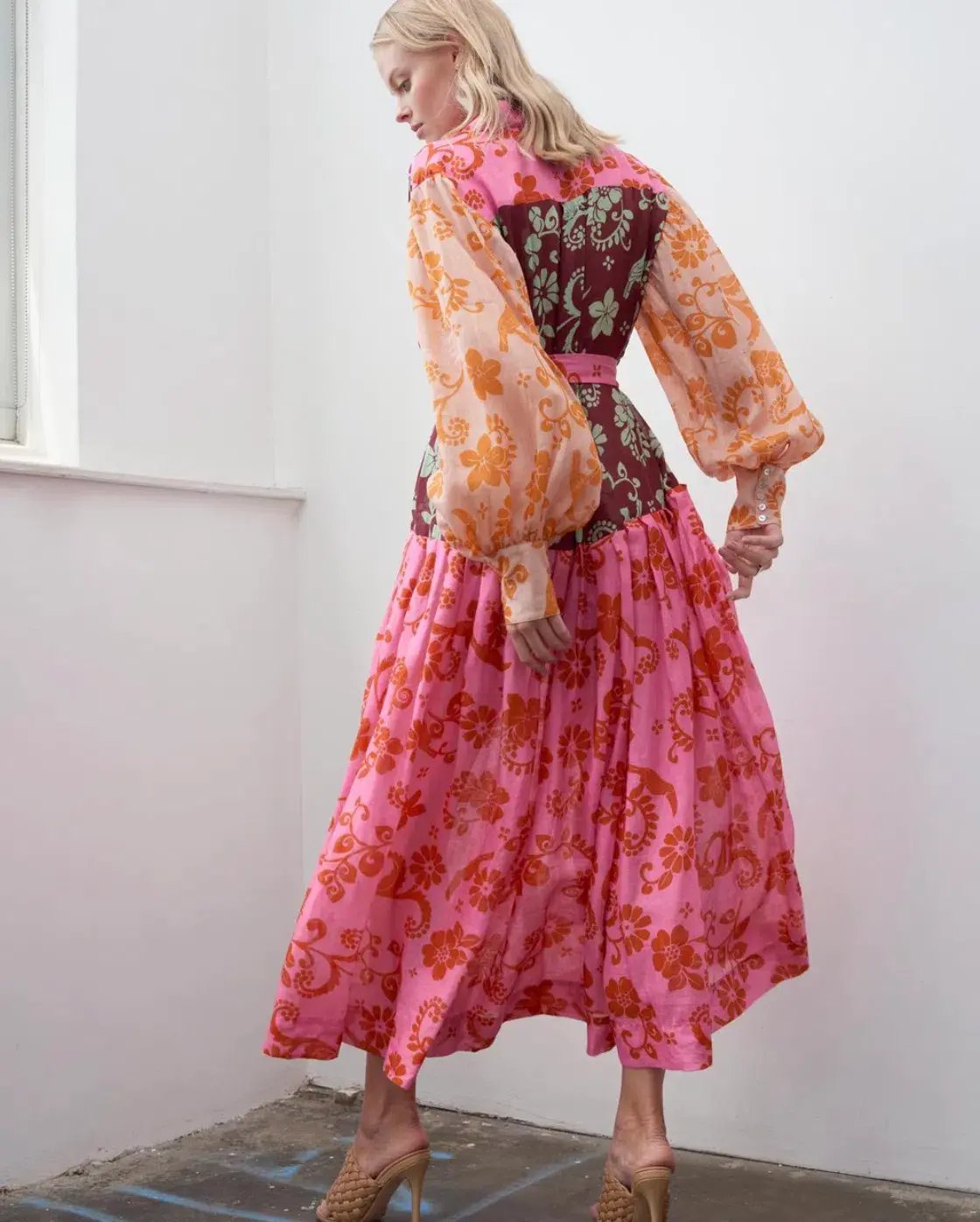 Alemais Luis Dress Print Size 6 photo 4