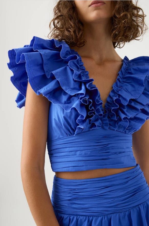 Aje Eleni Maxi Skirt & Rhythmic Frill Bodice photo 2