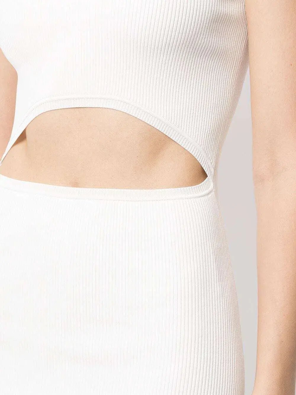 Sir The Label Ingrid Cut Out Dress Midi White | AU 8 photo 2