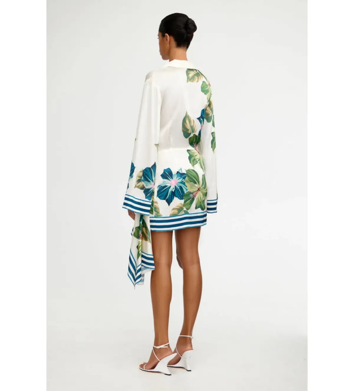 Significant Other Mariah Mini Dress in Hibiscus Tile Size AU 12 photo 2
