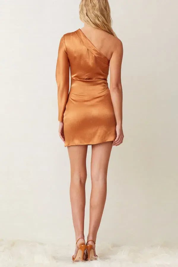 Bec and Bridge Lani Mini Dress  Caramel Size 8 photo 3