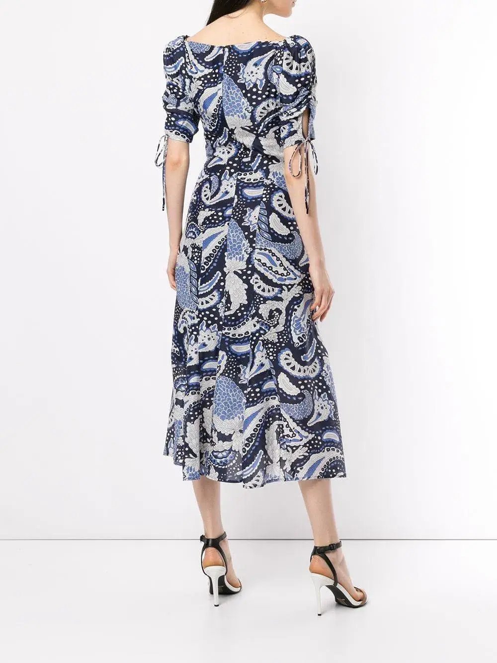ALice McCall Royal Paisley Midi Dress Print Size 6 photo 3