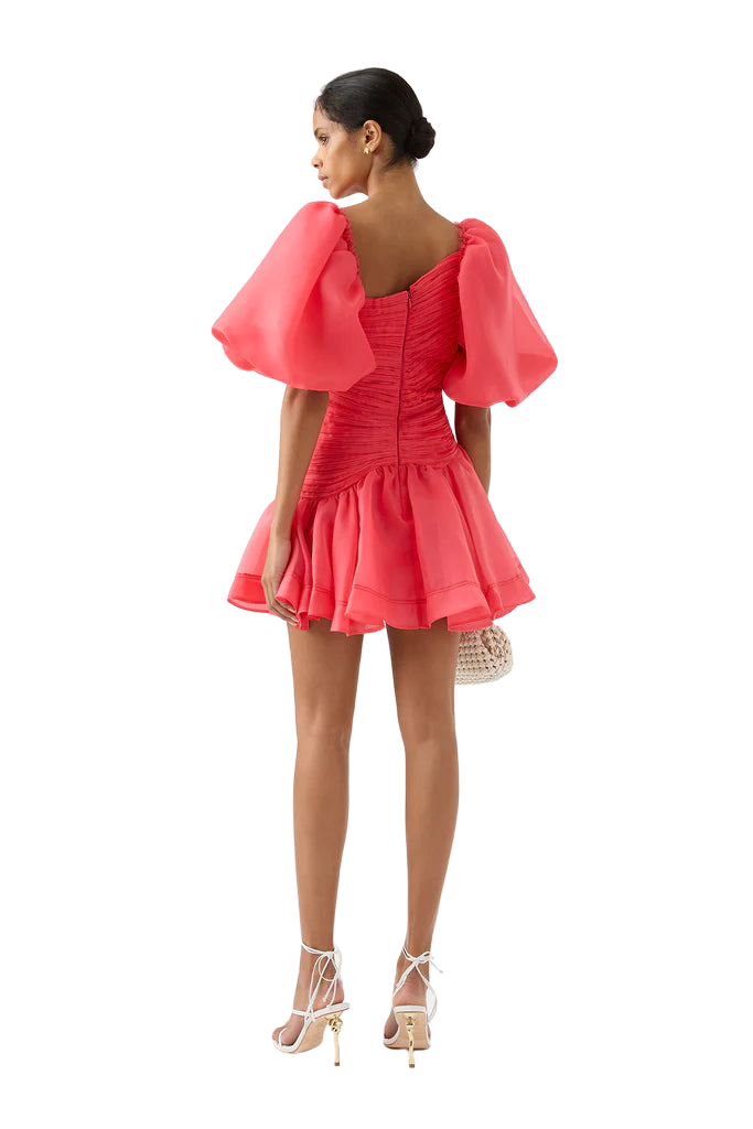 Aje Joan Puff Sleeve Mini Dress photo 3