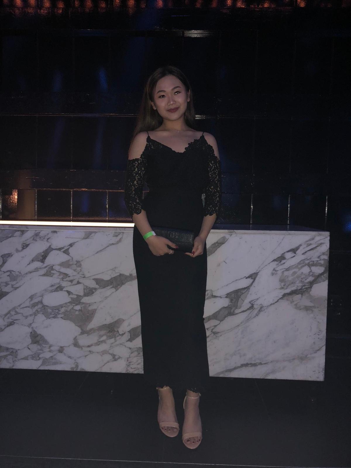 Elle Zeitoune Kendra Black Dress photo 4