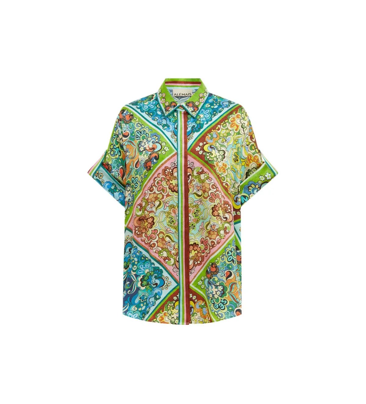 Alemais Dreamer Shirt Multi Print Size AU 6 photo 5